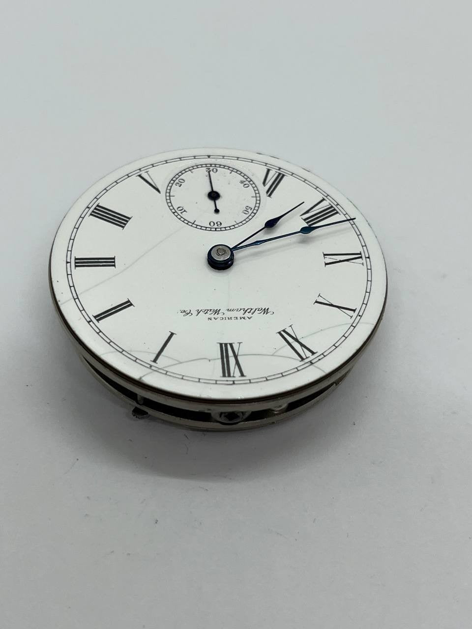 Waltham pocket watch movement 18s
