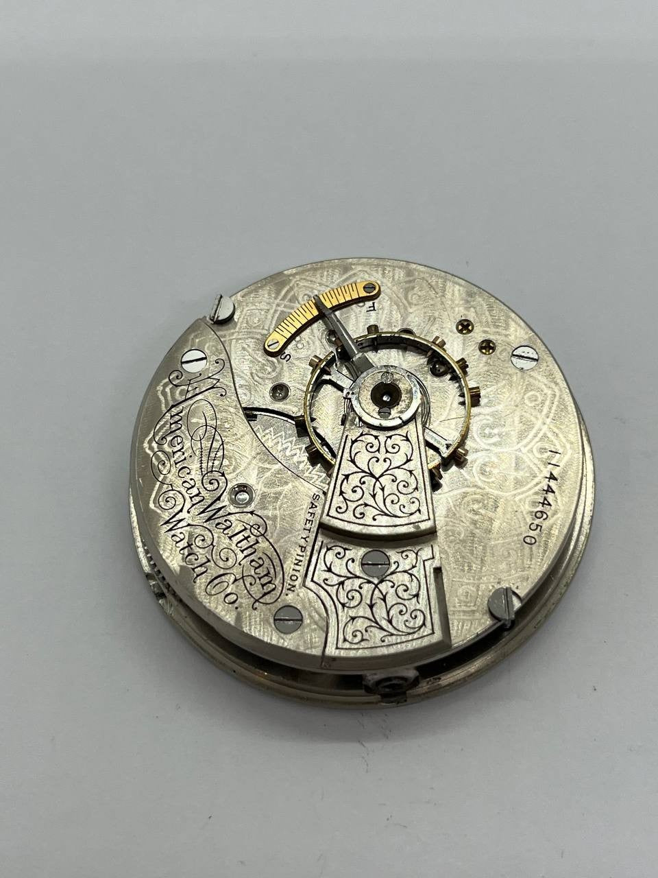 Waltham pocket watch movement 18s