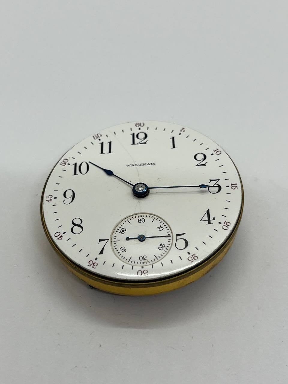 Waltham pocket watch movement 18s