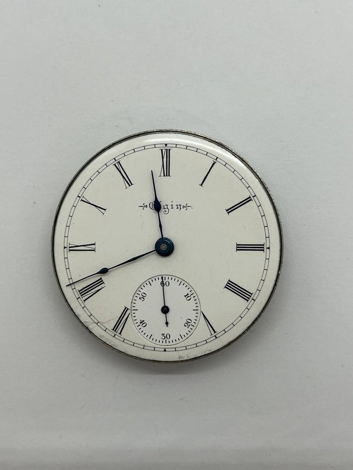 Elgin pocket watch movement 18s
