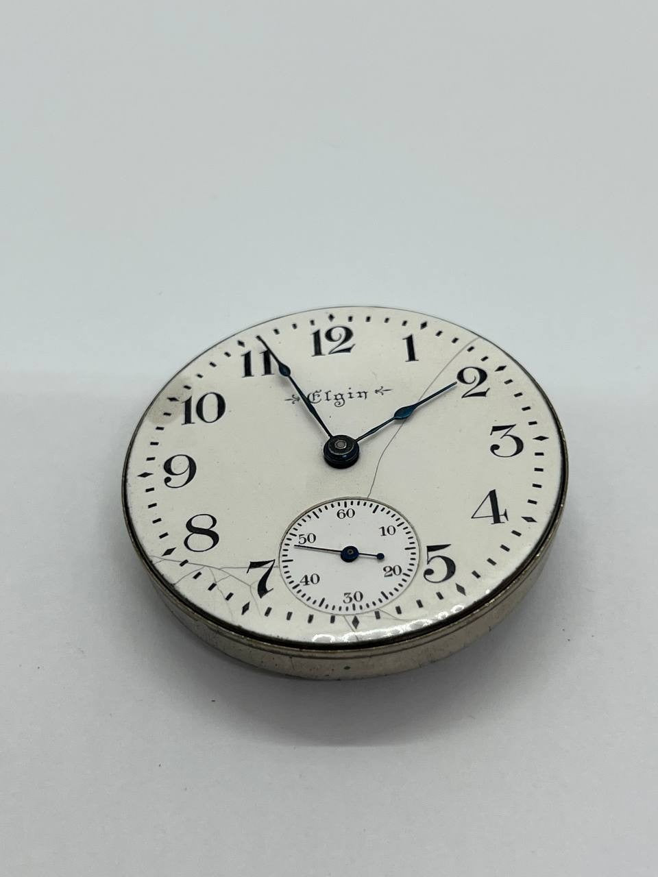 Elgin pocket watch movement 18s