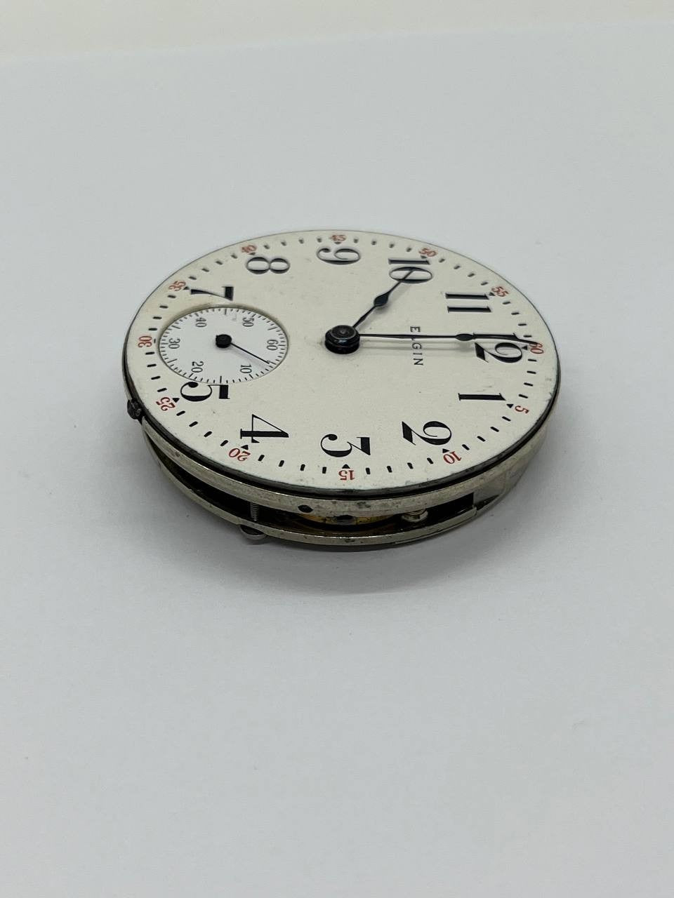 Elgin pocket watch movement 18s