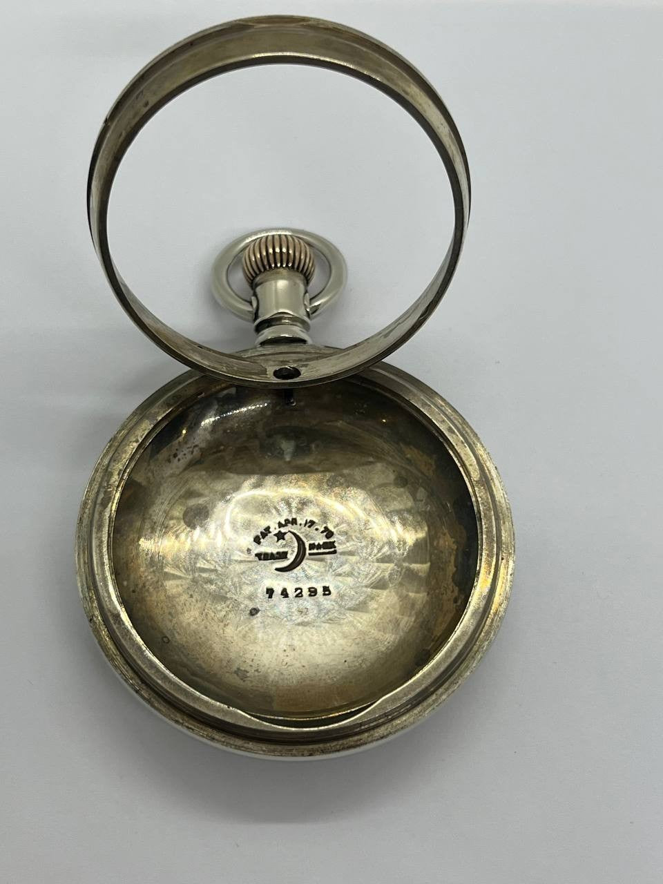engraved pocket watch case 18s