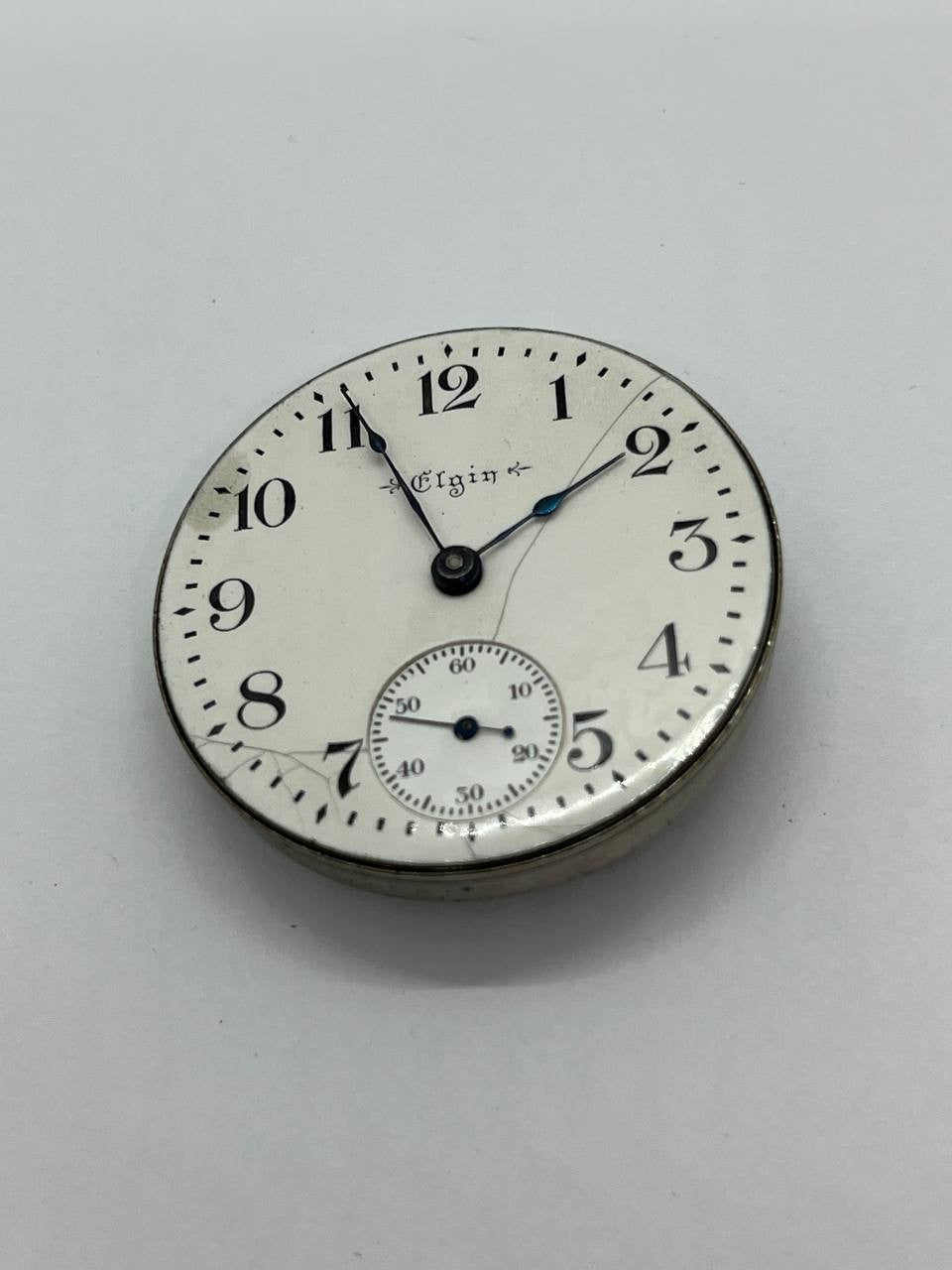 Elgin pocket watch movement 18s