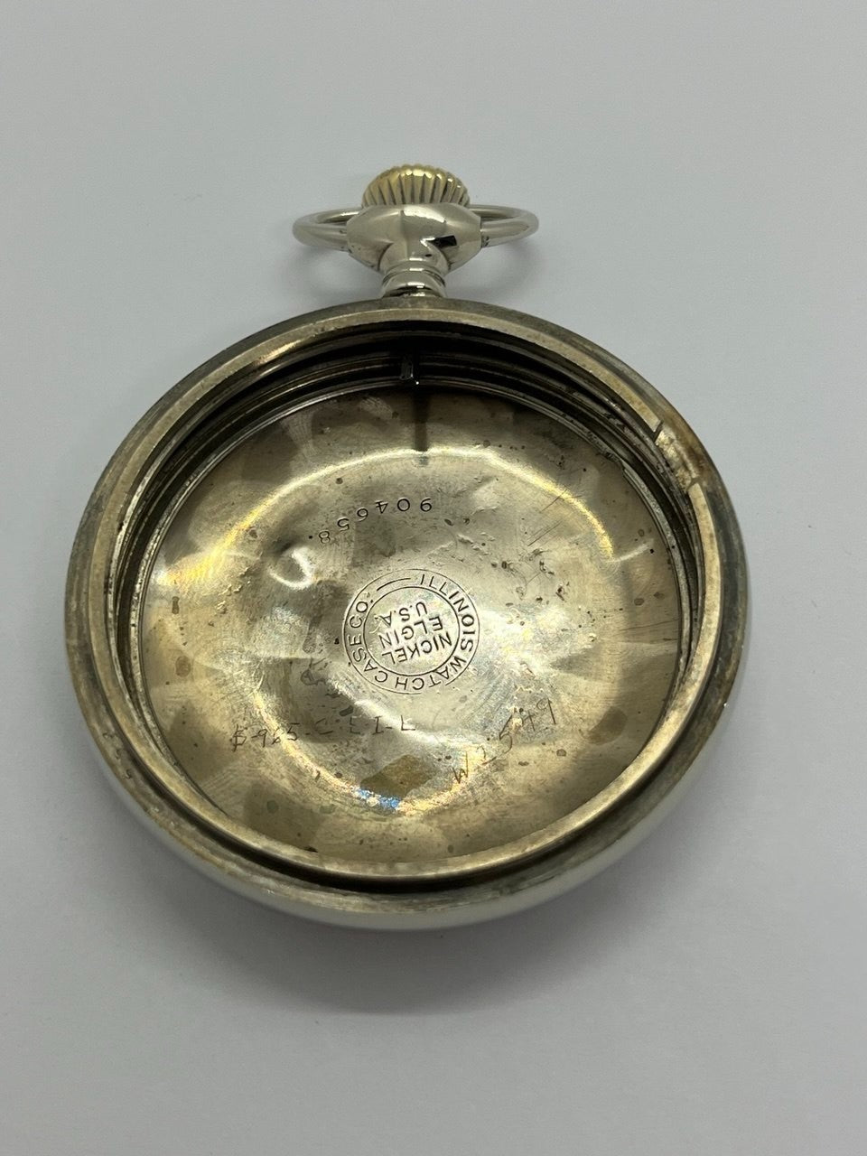 engraved pocket watch case 18s