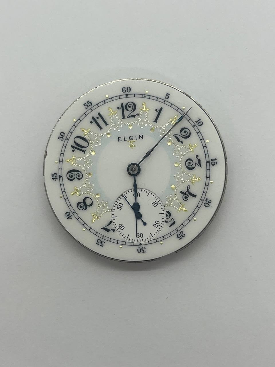 Elgin pocket watch movement 16s