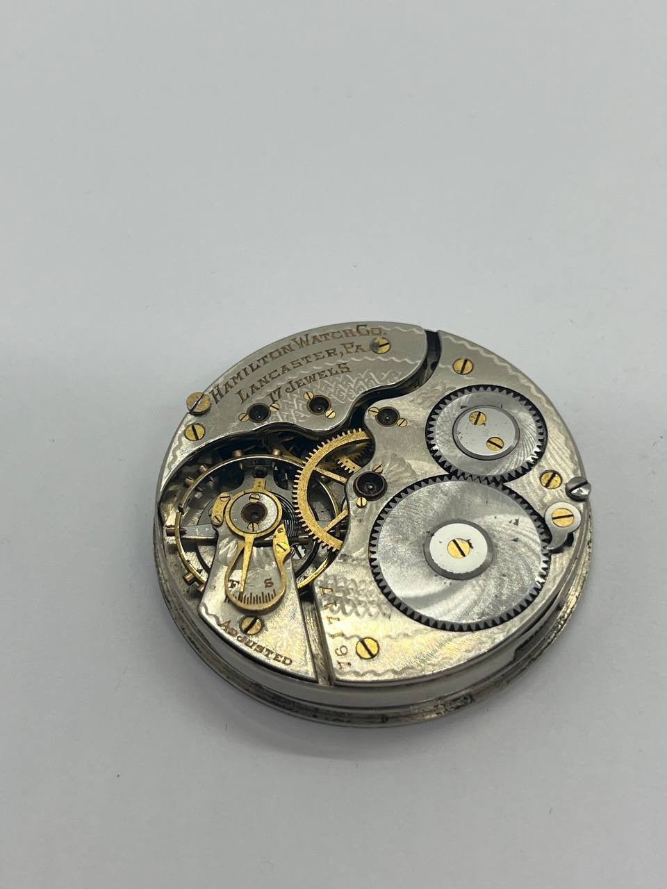 Hamilton pocket watch movement 16s