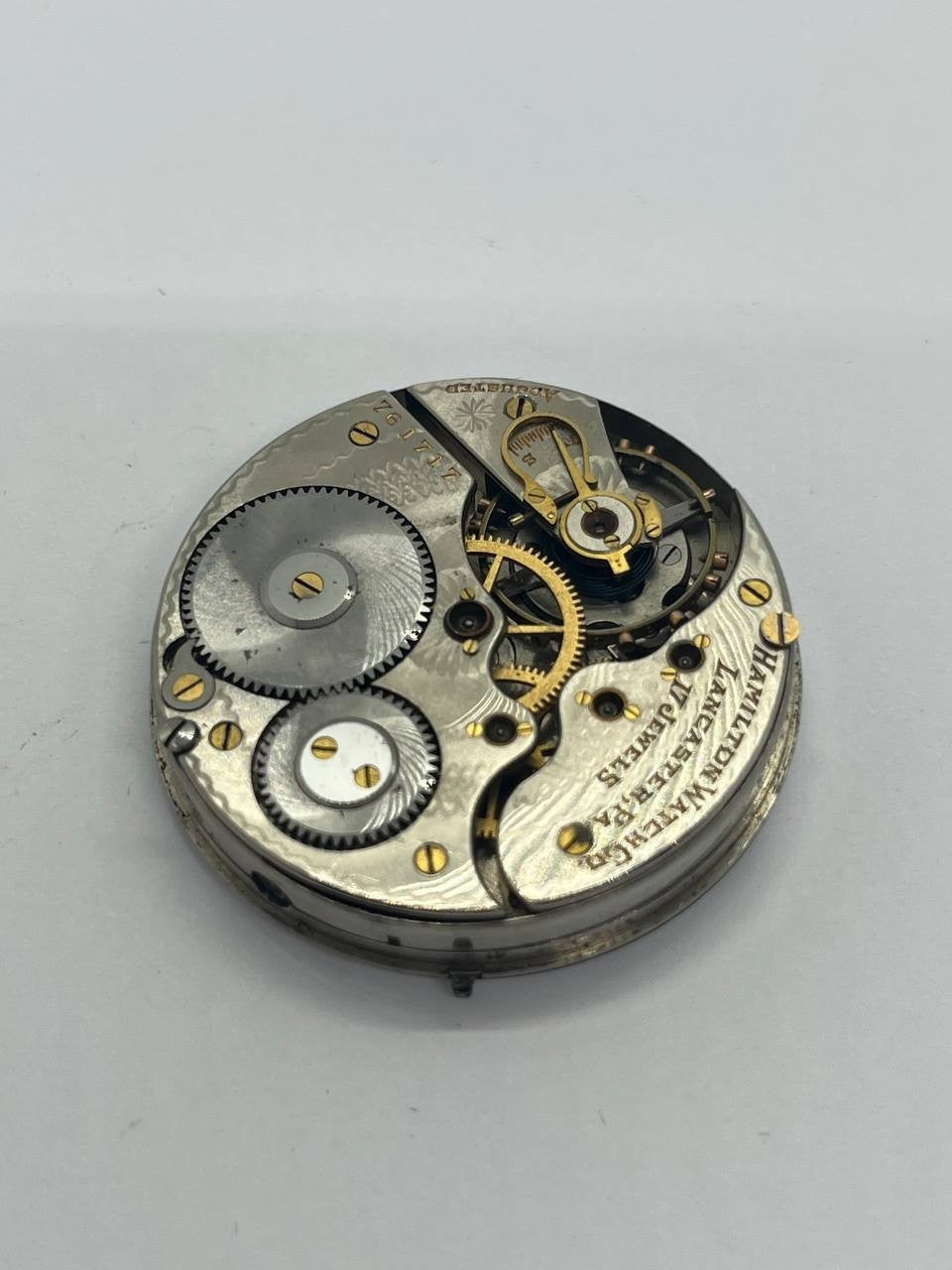 Hamilton pocket watch movement 16s
