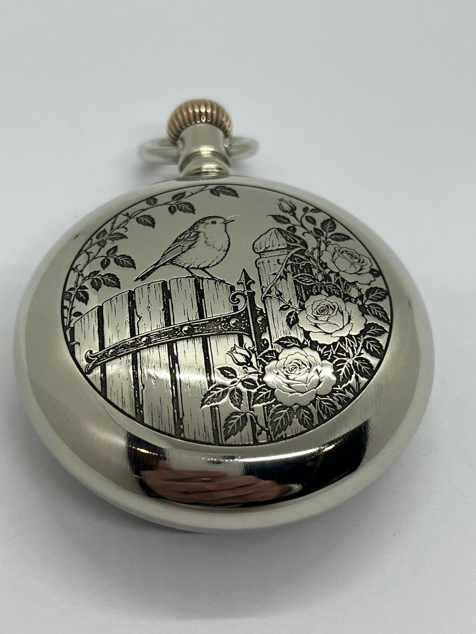 engraved pocket watch case 18s