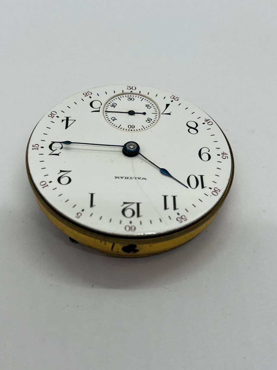 Waltham pocket watch movement 18s