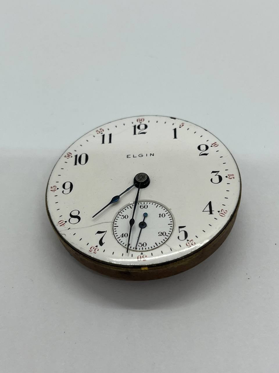 Elgin pocket watch movement 18s