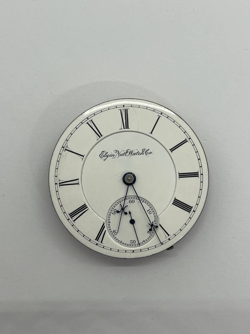 Elgin pocket watch movement 18s