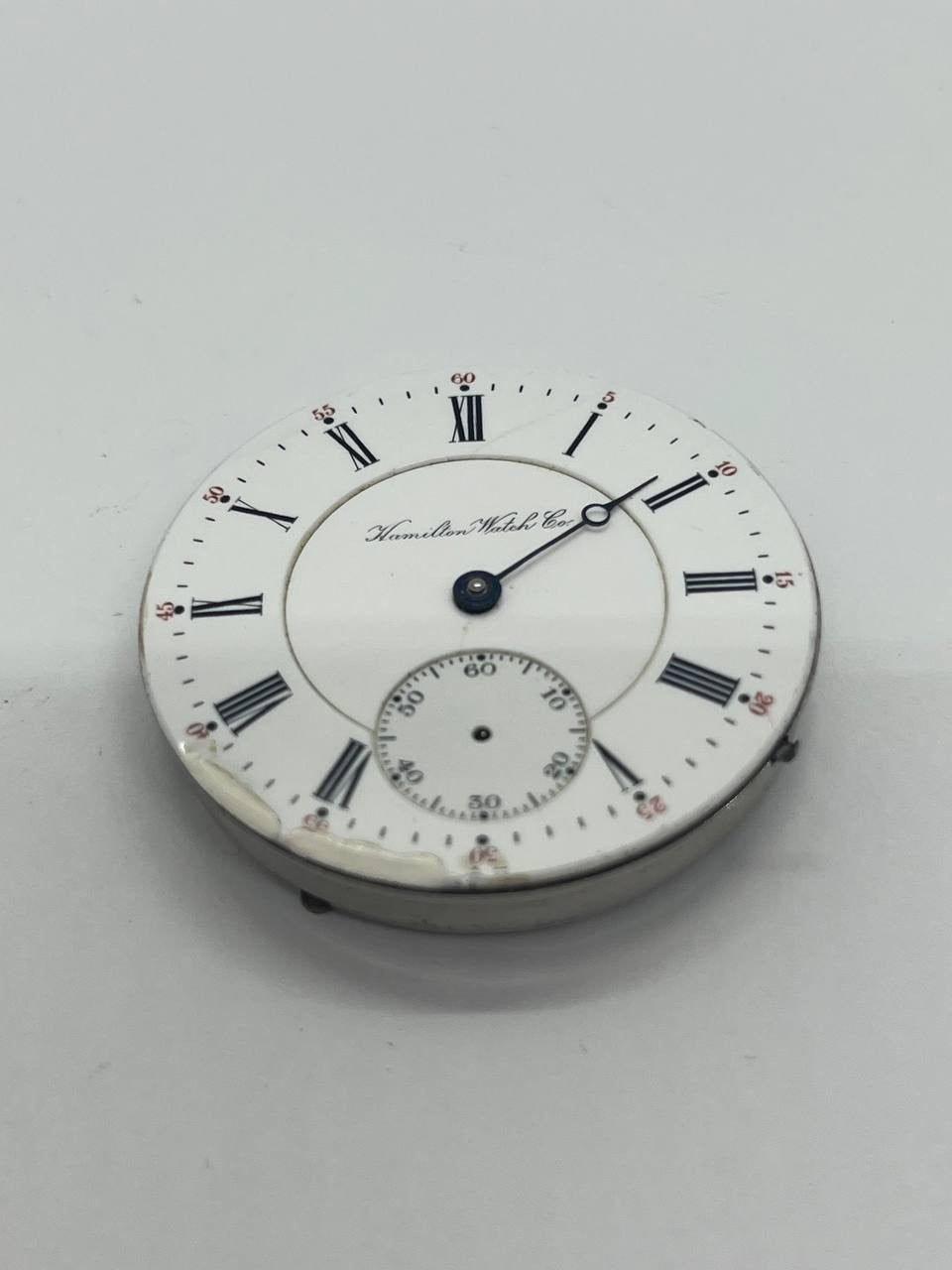 Hamilton pocket watch movement 16s