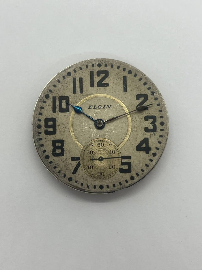 Elgin pocket watch movement 16s