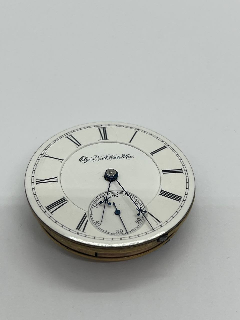 Elgin pocket watch movement 18s