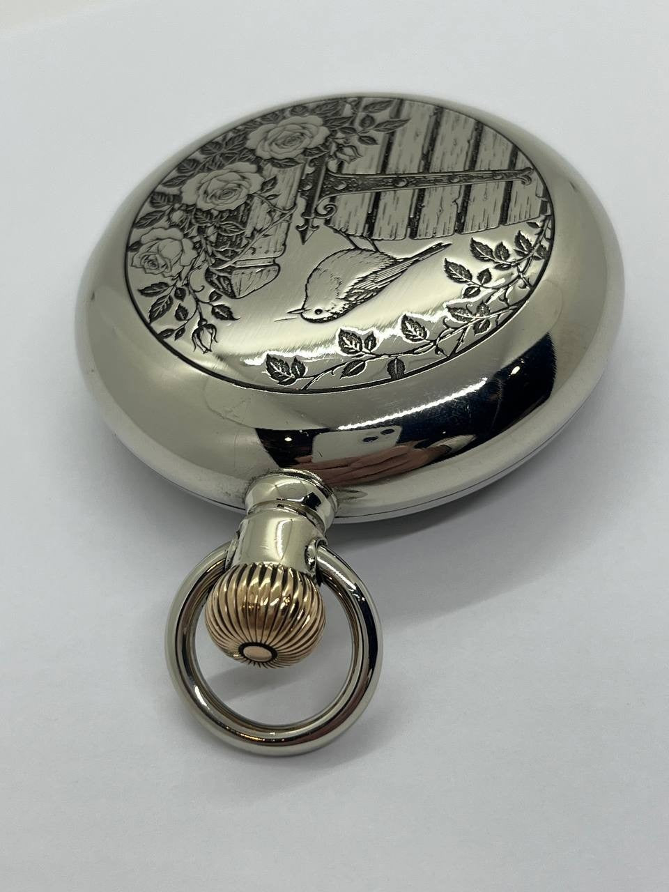 engraved pocket watch case 18s