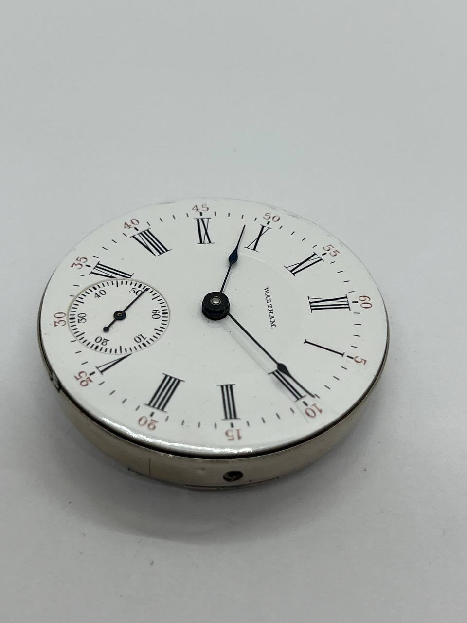 Waltham pocket watch movement 18s
