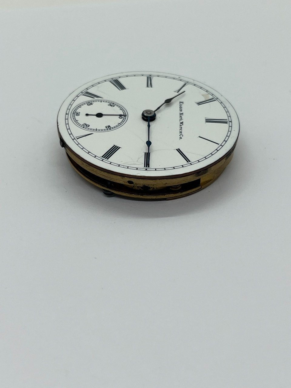 Elgin pocket watch movement 18s