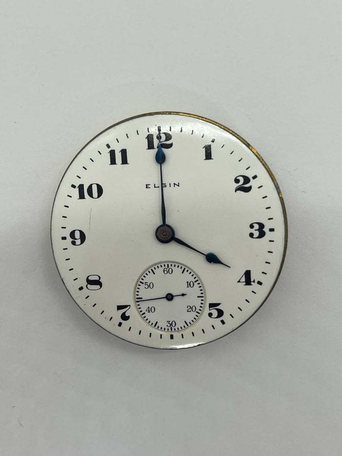 Elgin pocket watch movement 18s