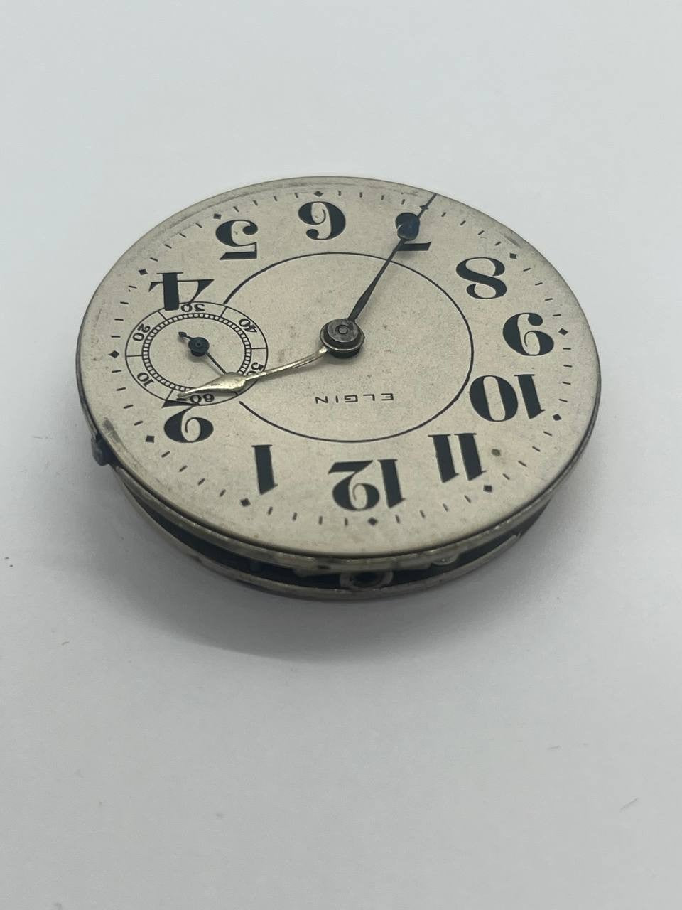 Elgin pocket watch movement 18s