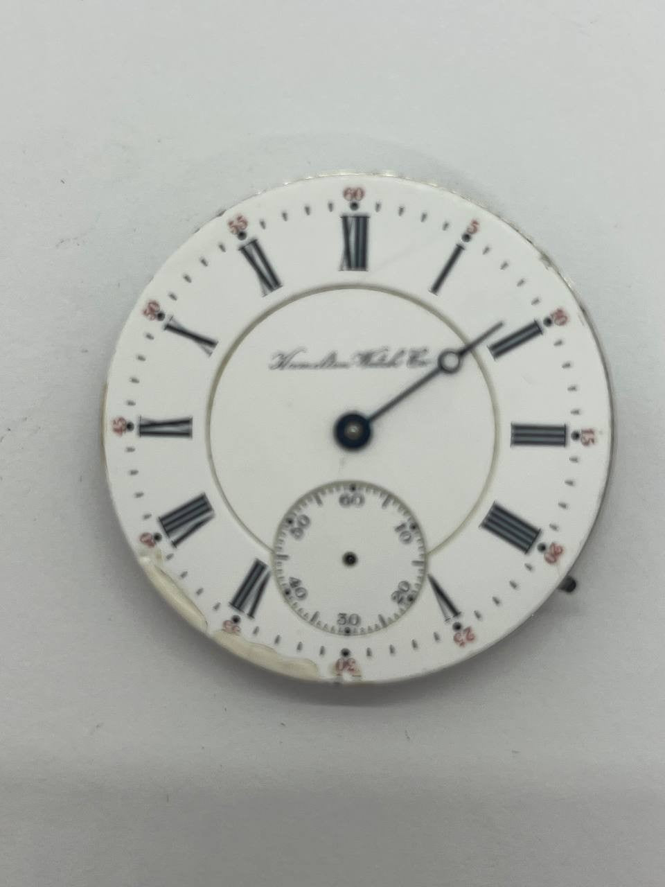 Hamilton pocket watch movement 16s