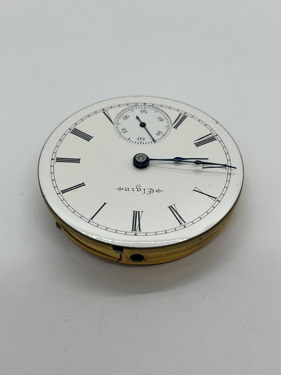Elgin pocket watch movement 18s