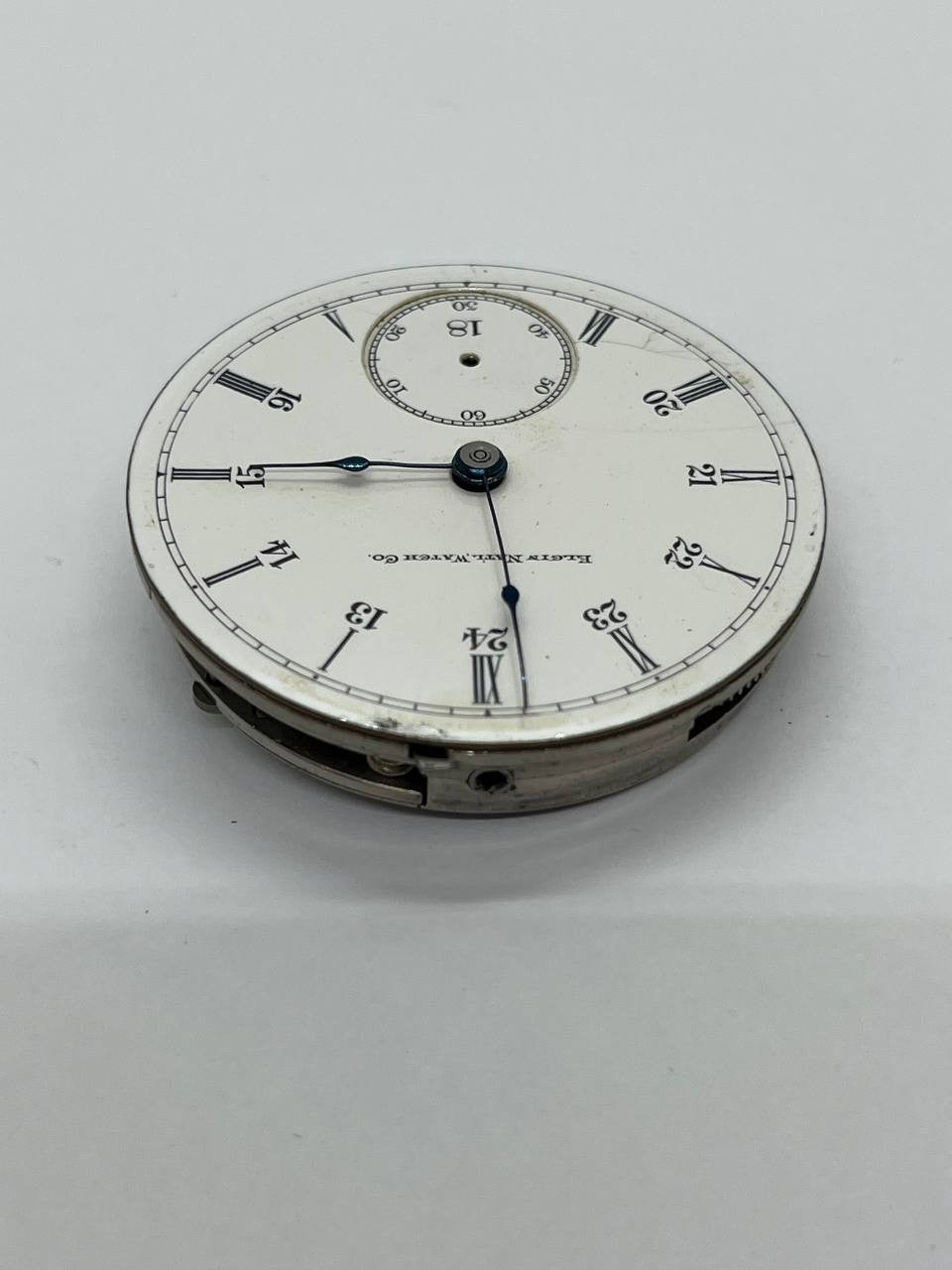 Elgin pocket watch movement 18s