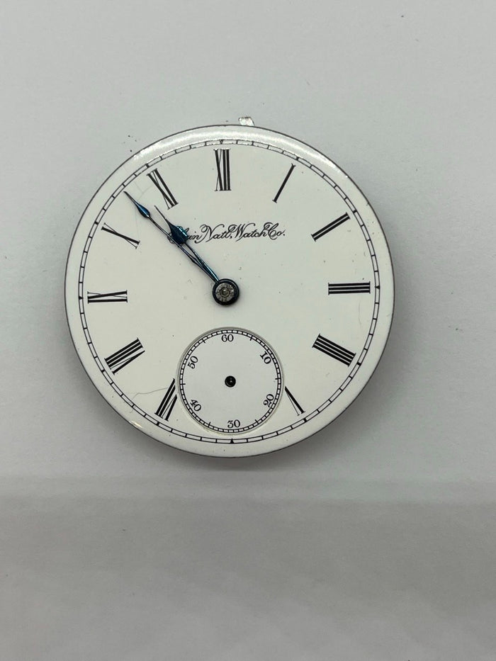 Elgin pocket watch movement 18s