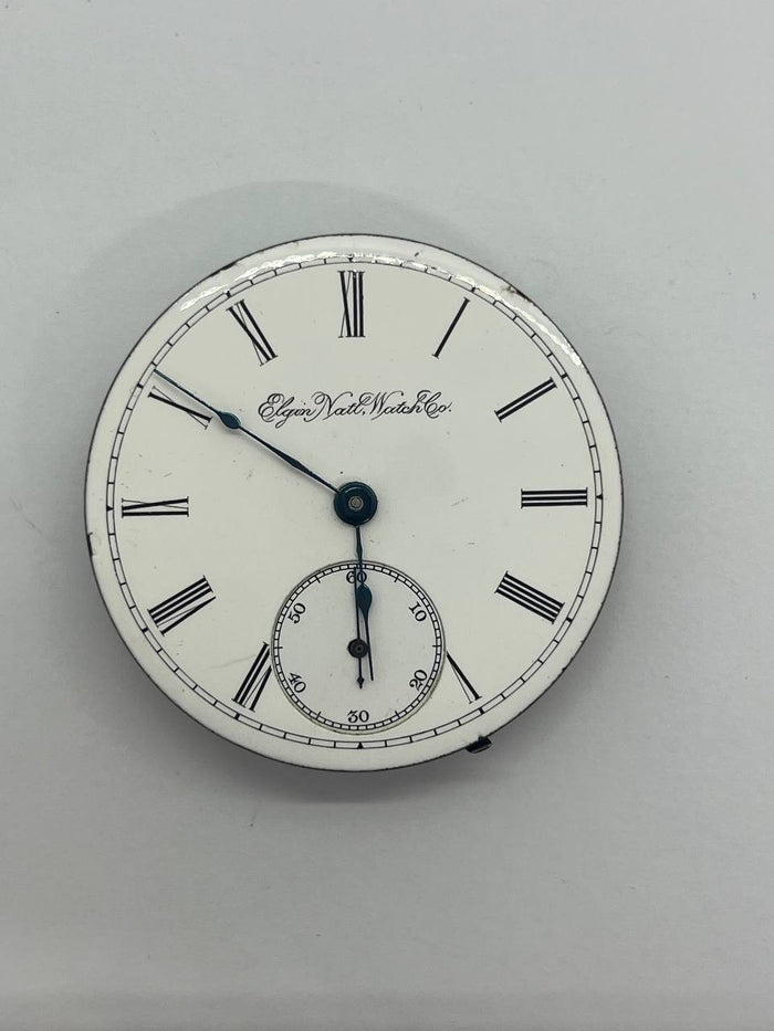 Elgin pocket watch movement 18s