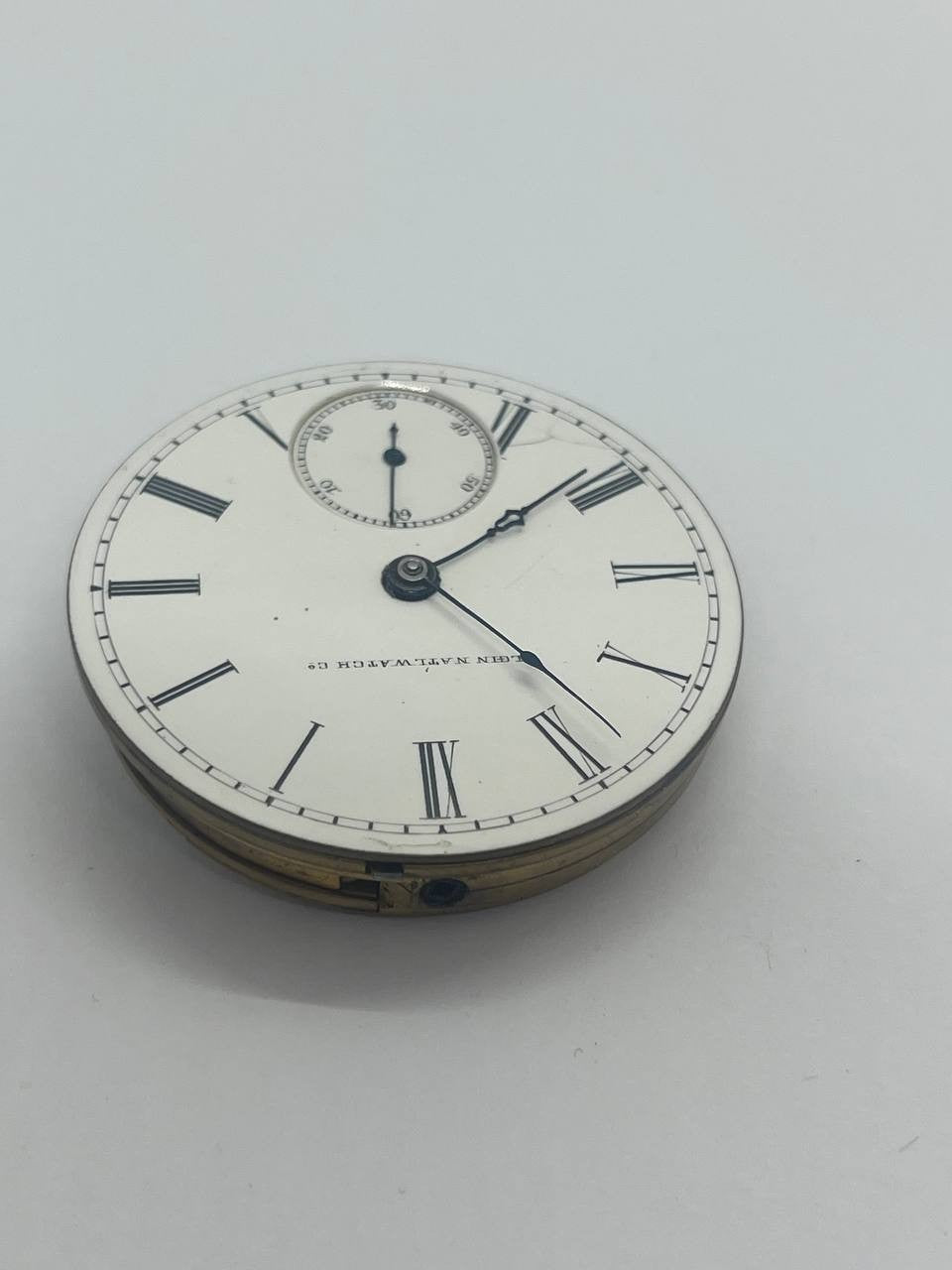 Elgin pocket watch movement 18s