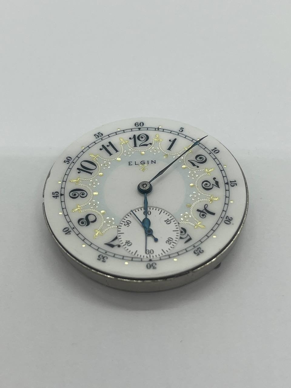 Elgin pocket watch movement 16s