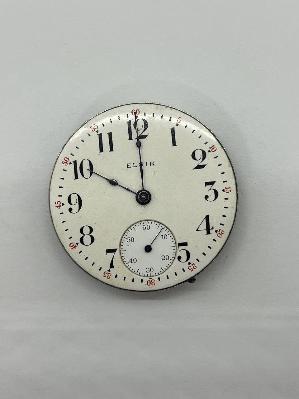 Elgin pocket watch movement 18s