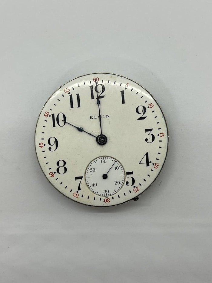 Elgin pocket watch movement 18s