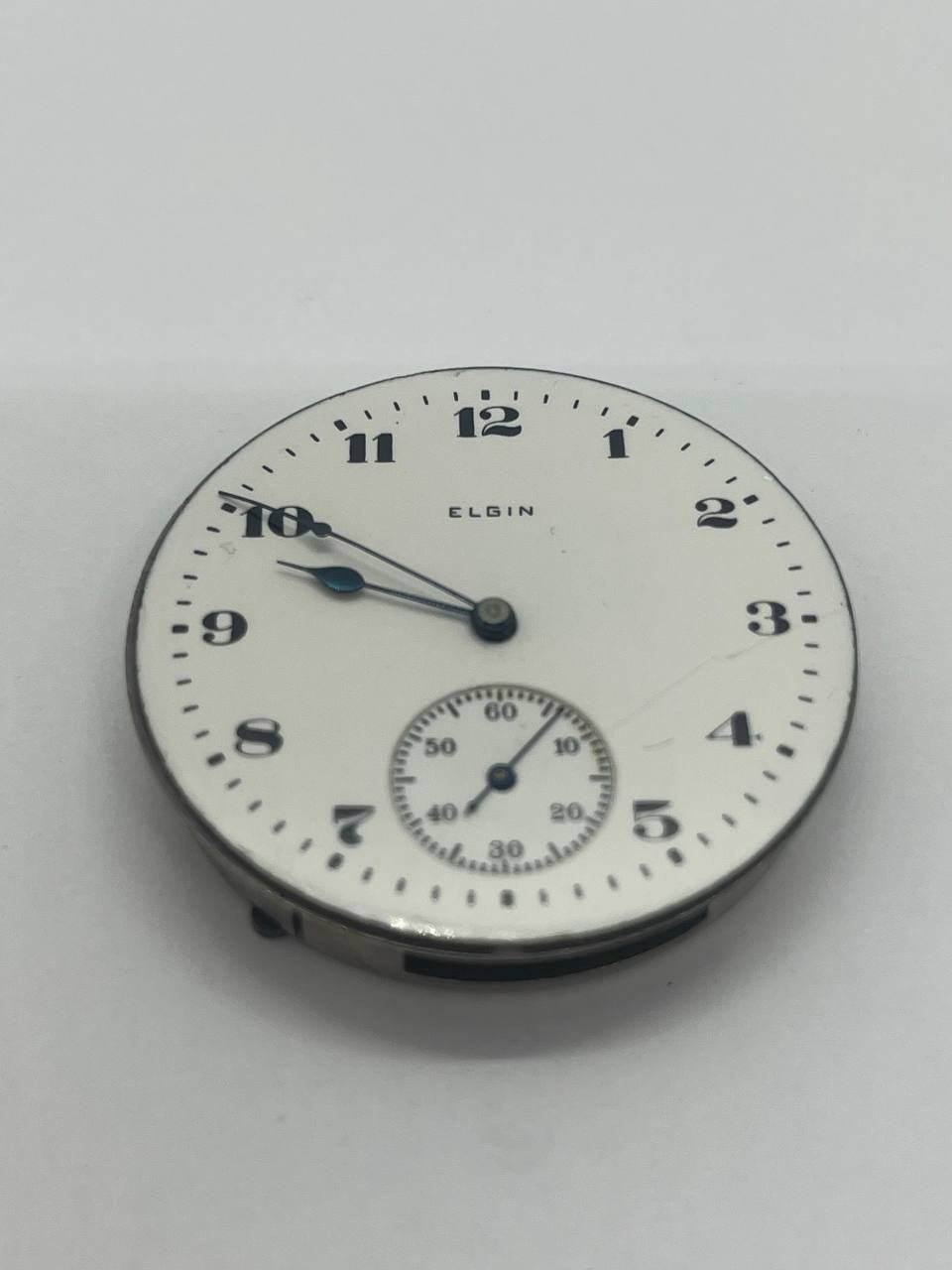 Elgin pocket watch movement 16s