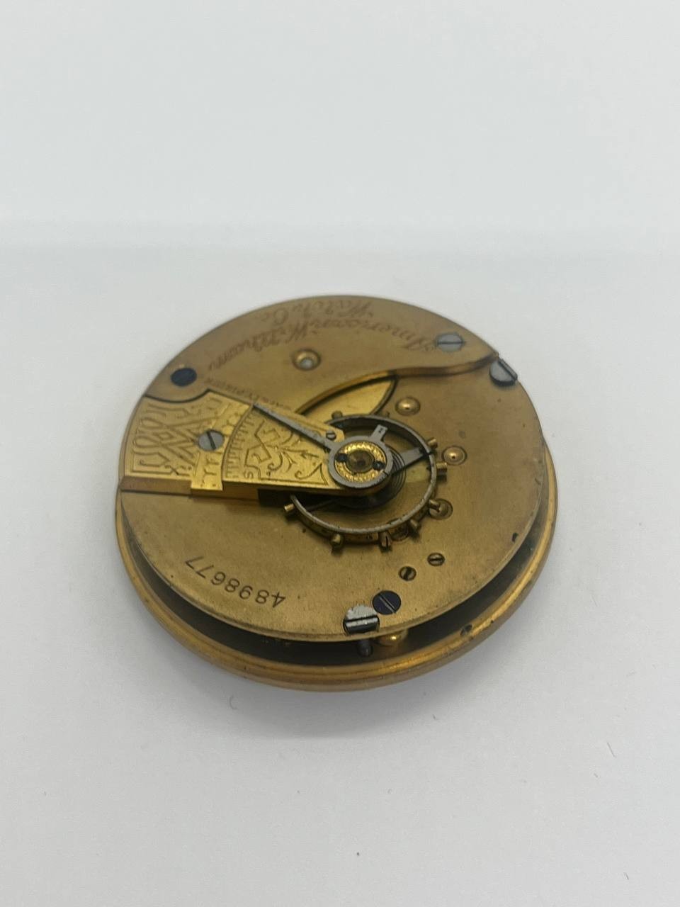 Waltham pocket watch movement 18s