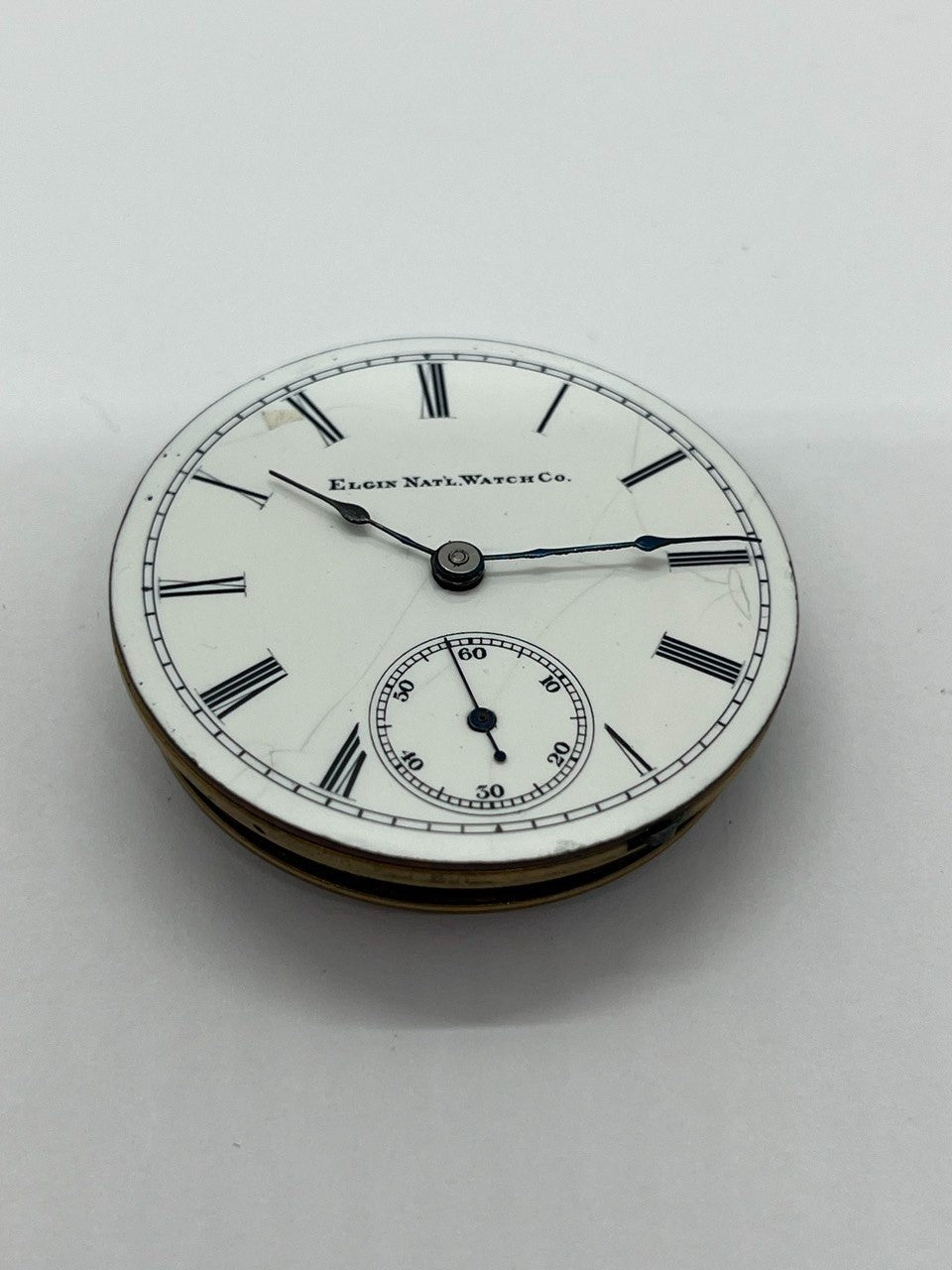 Elgin pocket watch movement 18s