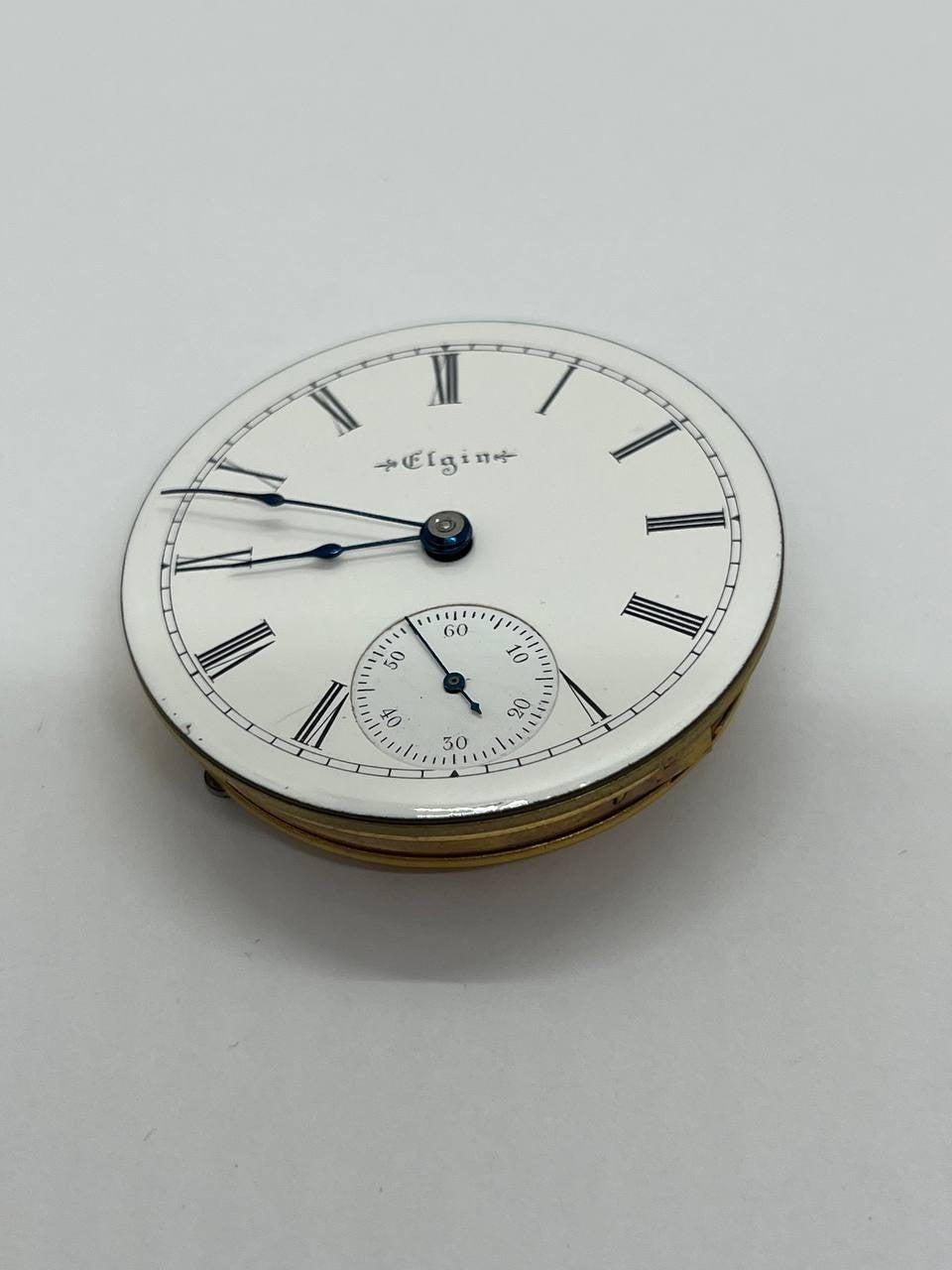 Elgin pocket watch movement 18s