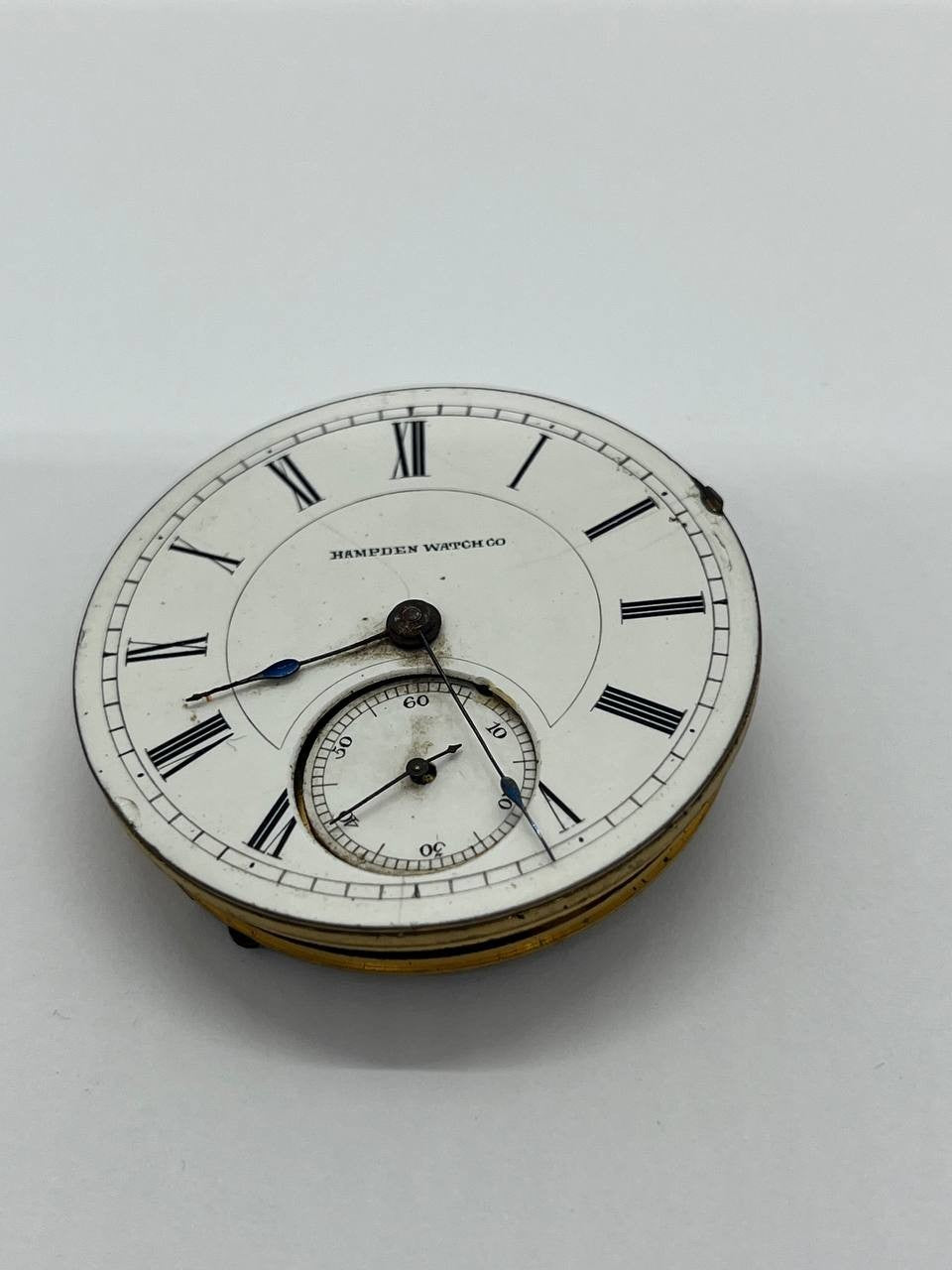 Hampden pocket watch movement 18s