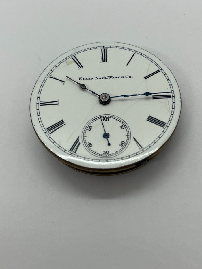 Elgin pocket watch movement 18s
