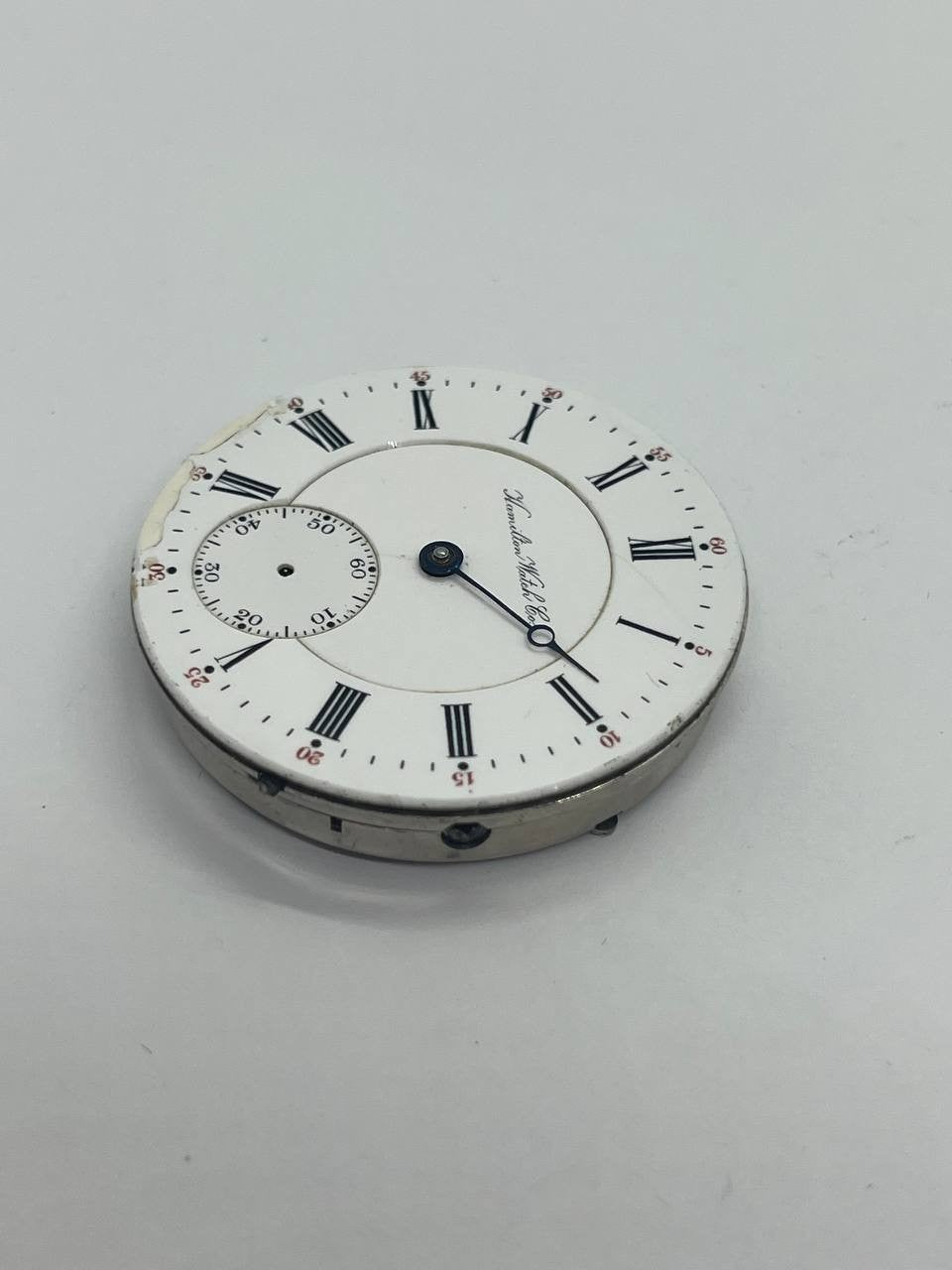 Hamilton pocket watch movement 16s
