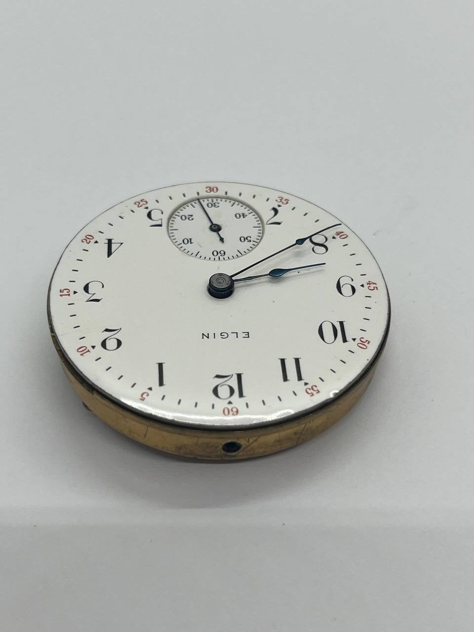 Elgin pocket watch movement 18s