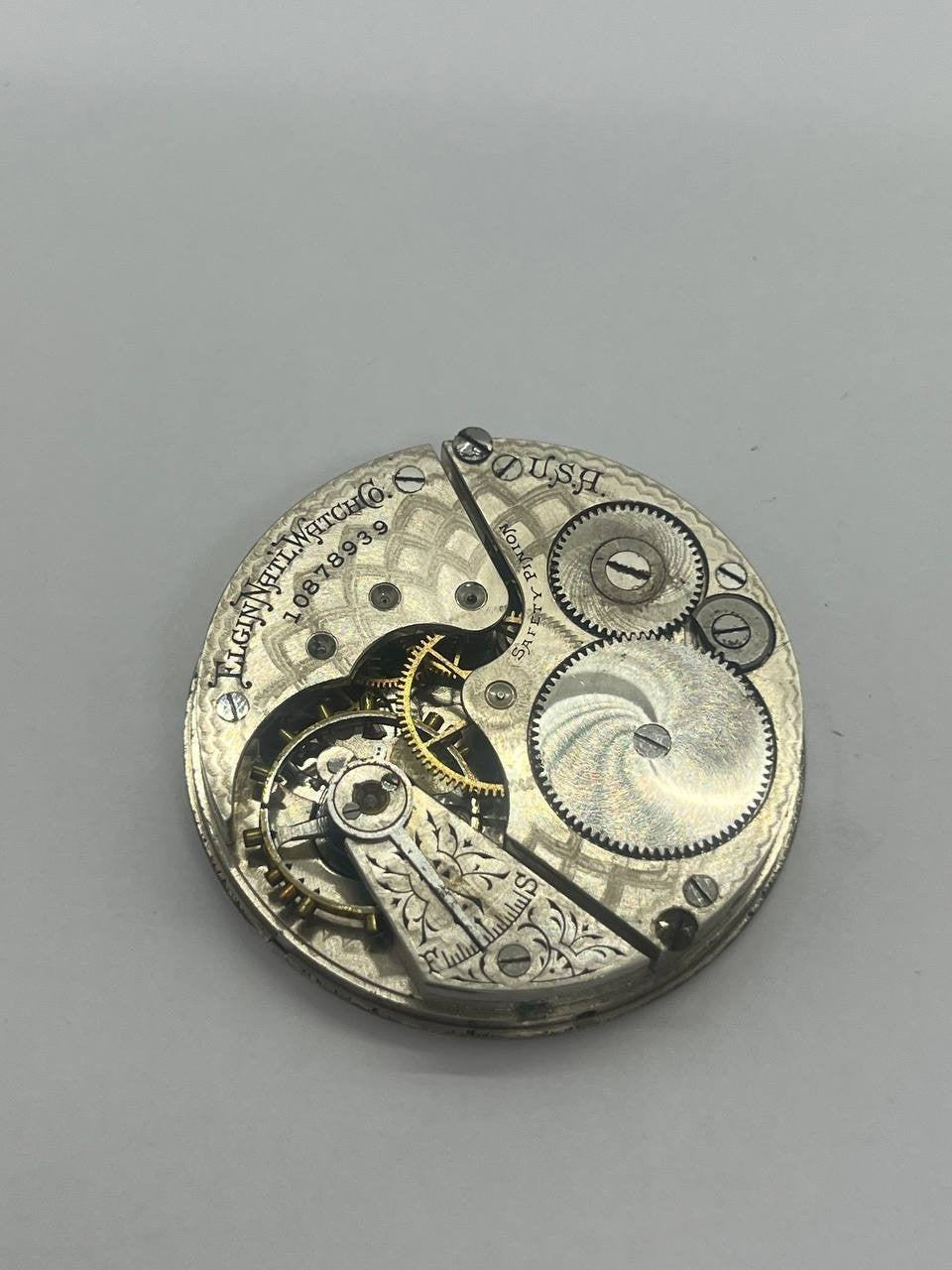 Elgin pocket watch movement 16s