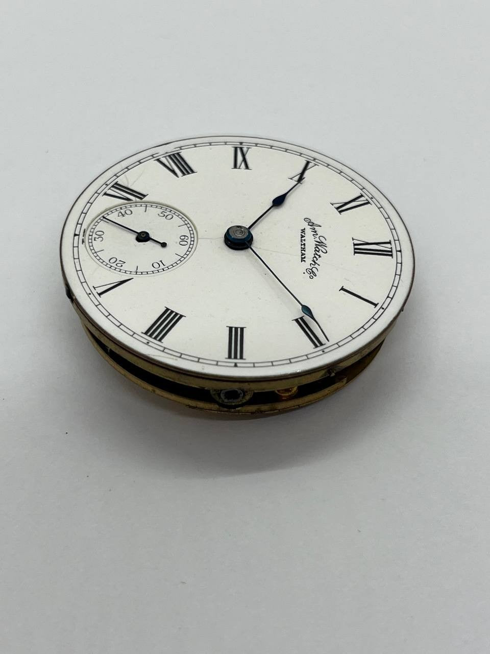 Waltham pocket watch movement 18s