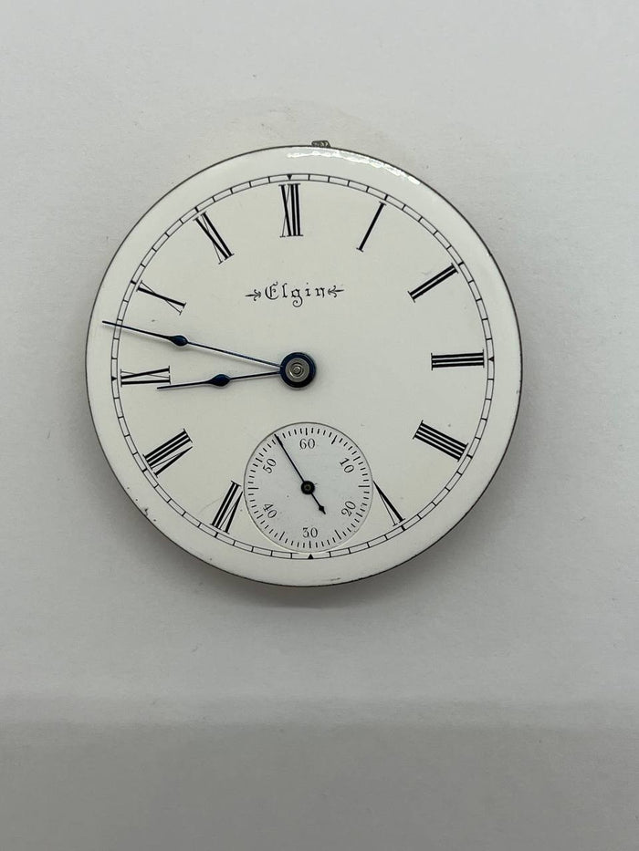 Elgin pocket watch movement 18s