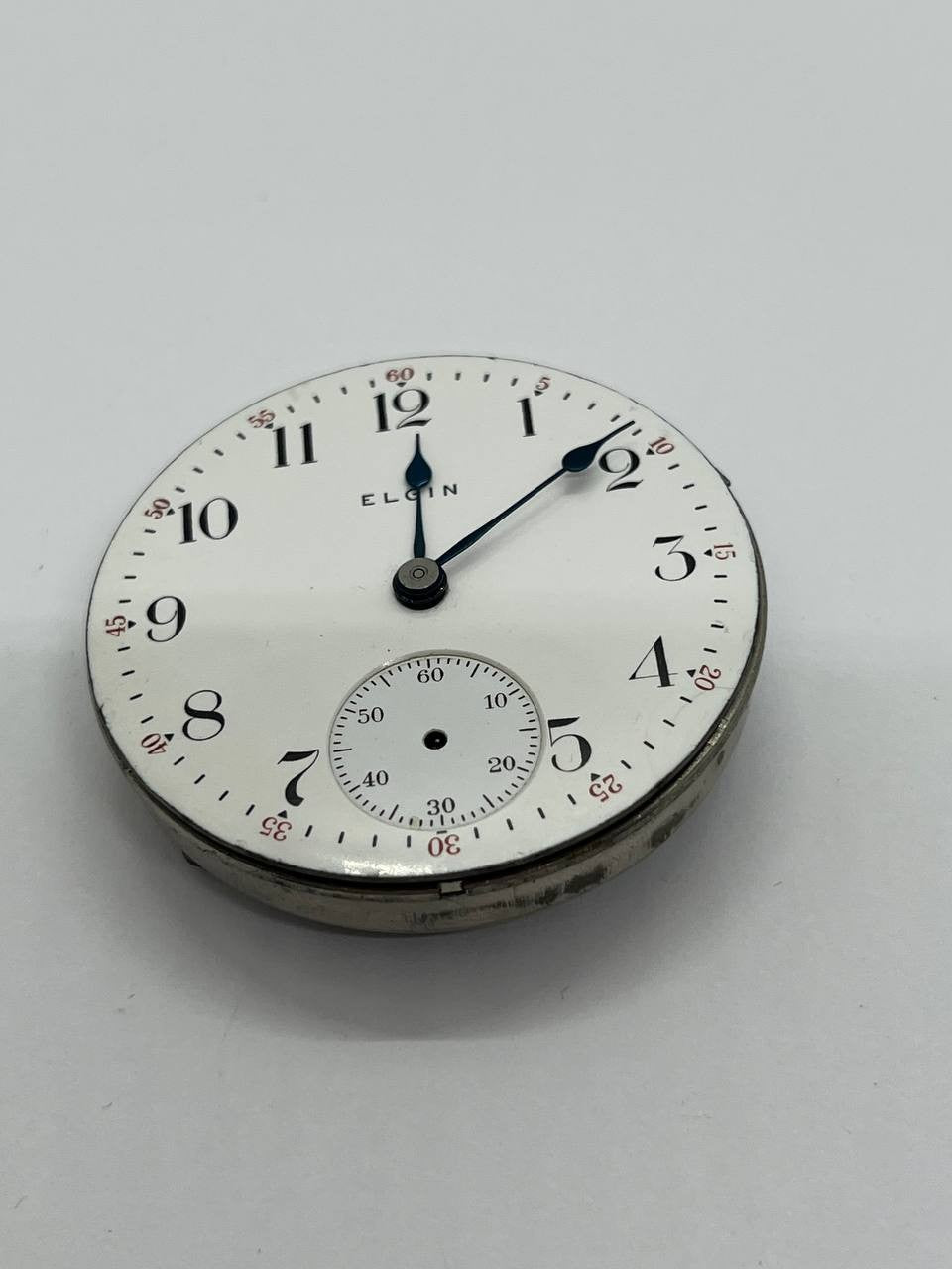 Elgin pocket watch movement 18s