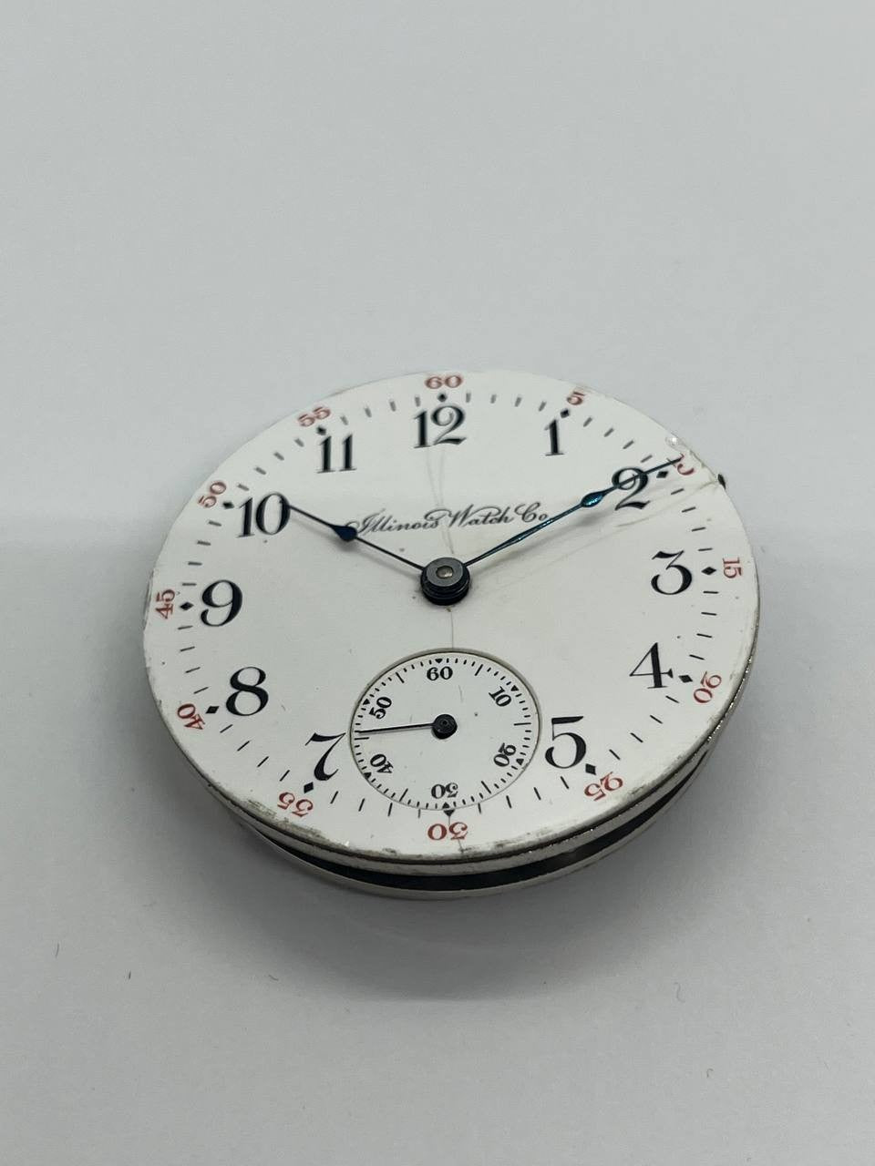 Illinois pocket watch movement 18s