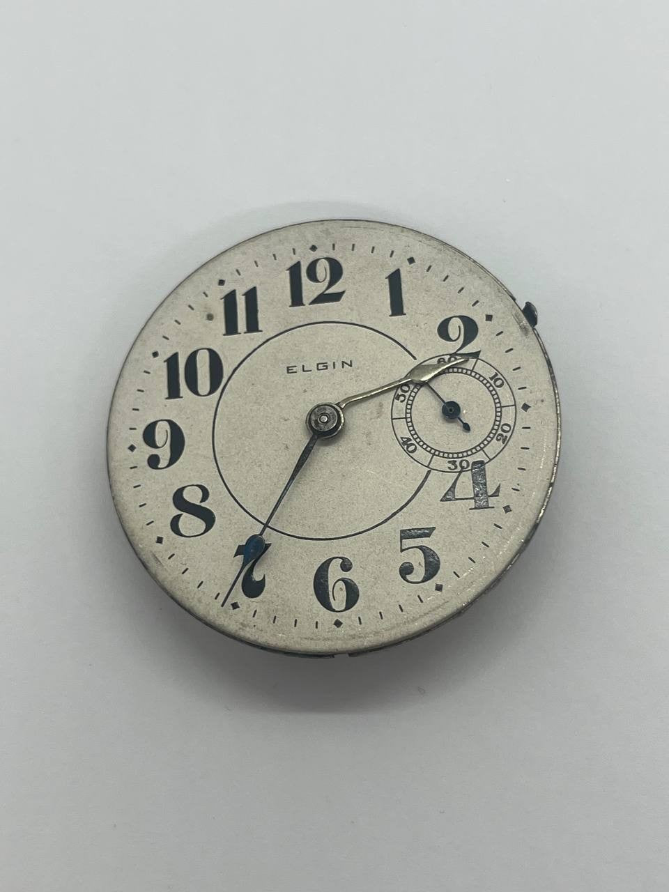 Elgin pocket watch movement 18s