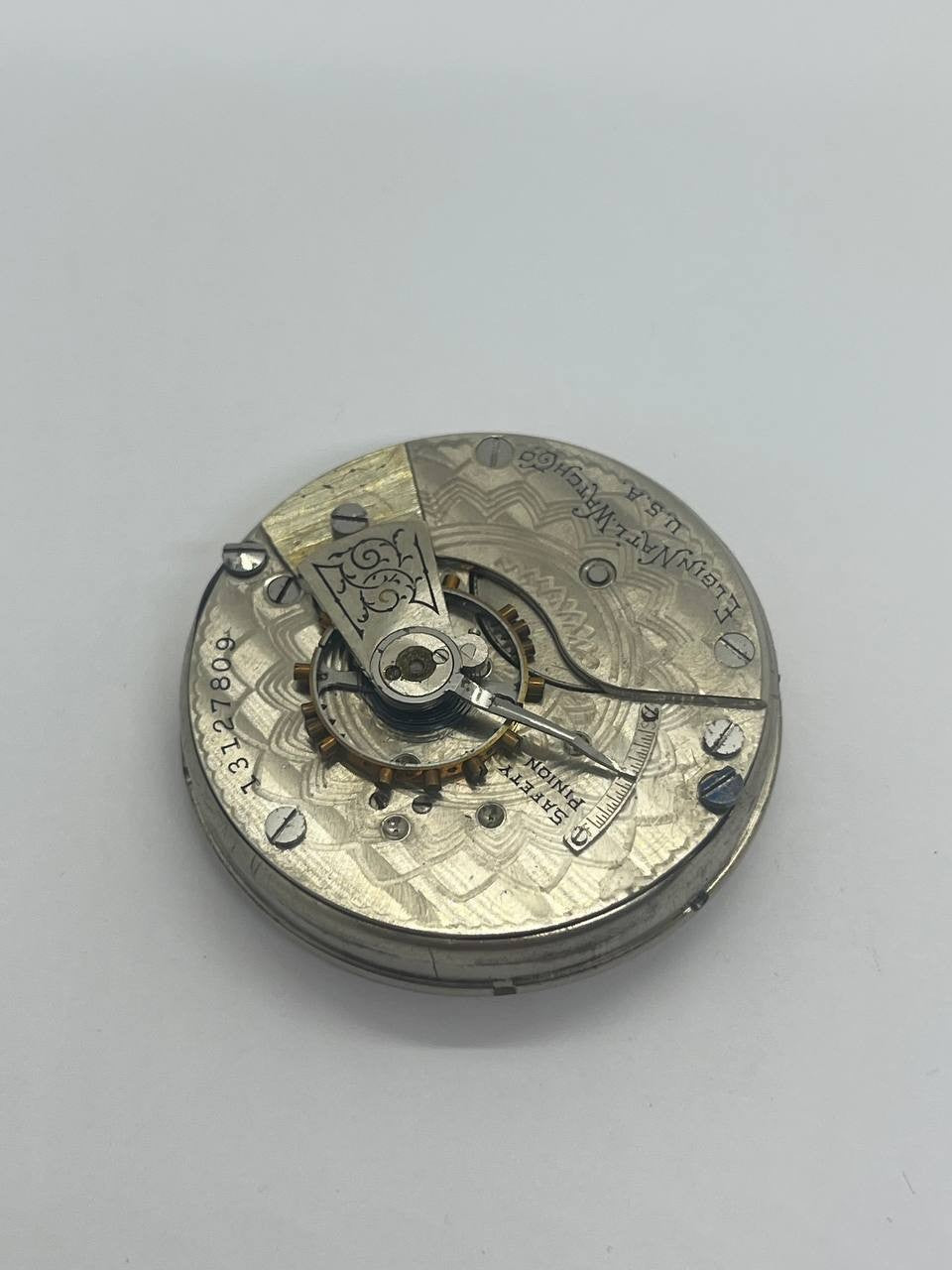 Elgin pocket watch movement 18s