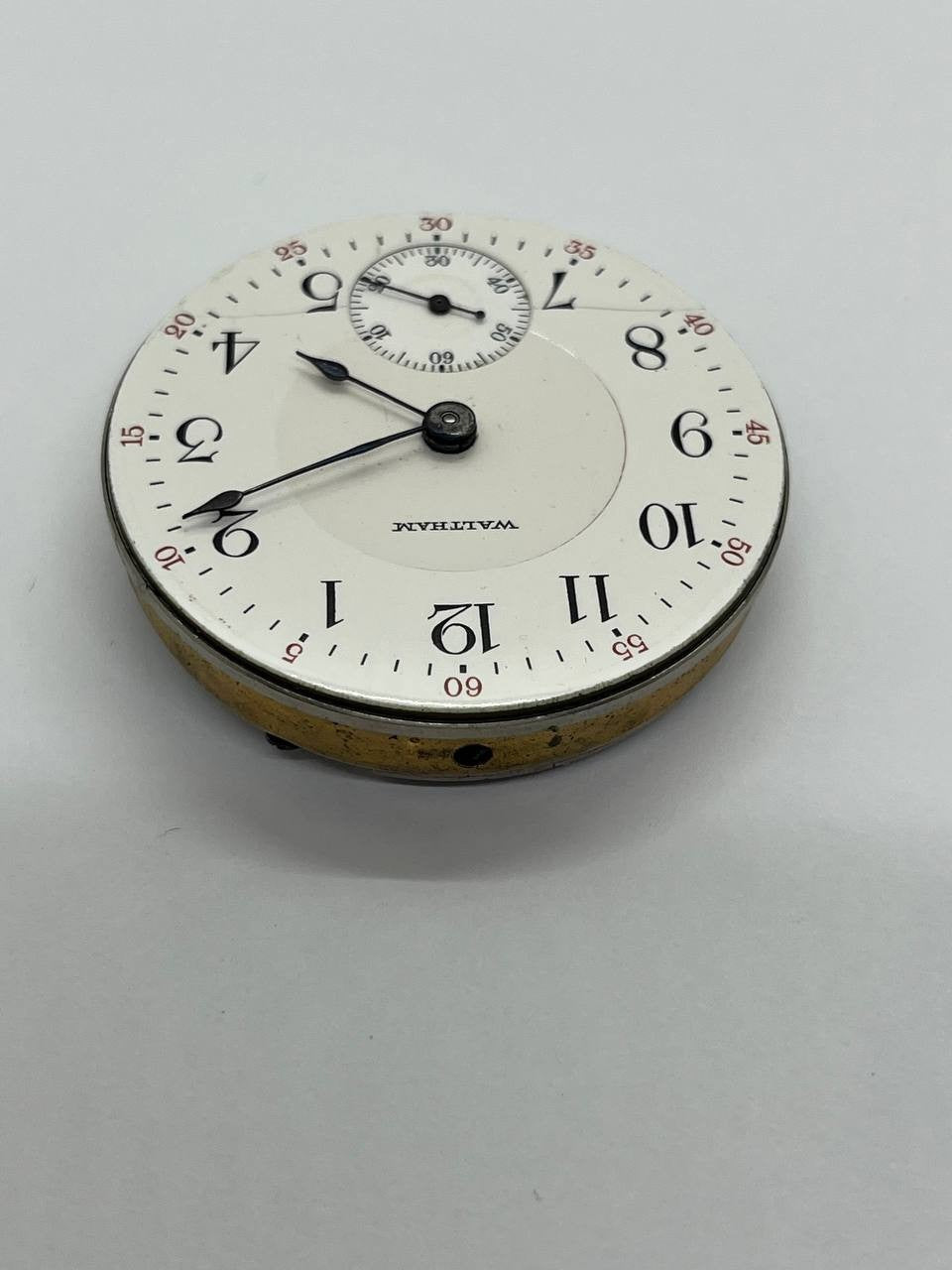 Waltham pocket watch movement 18s