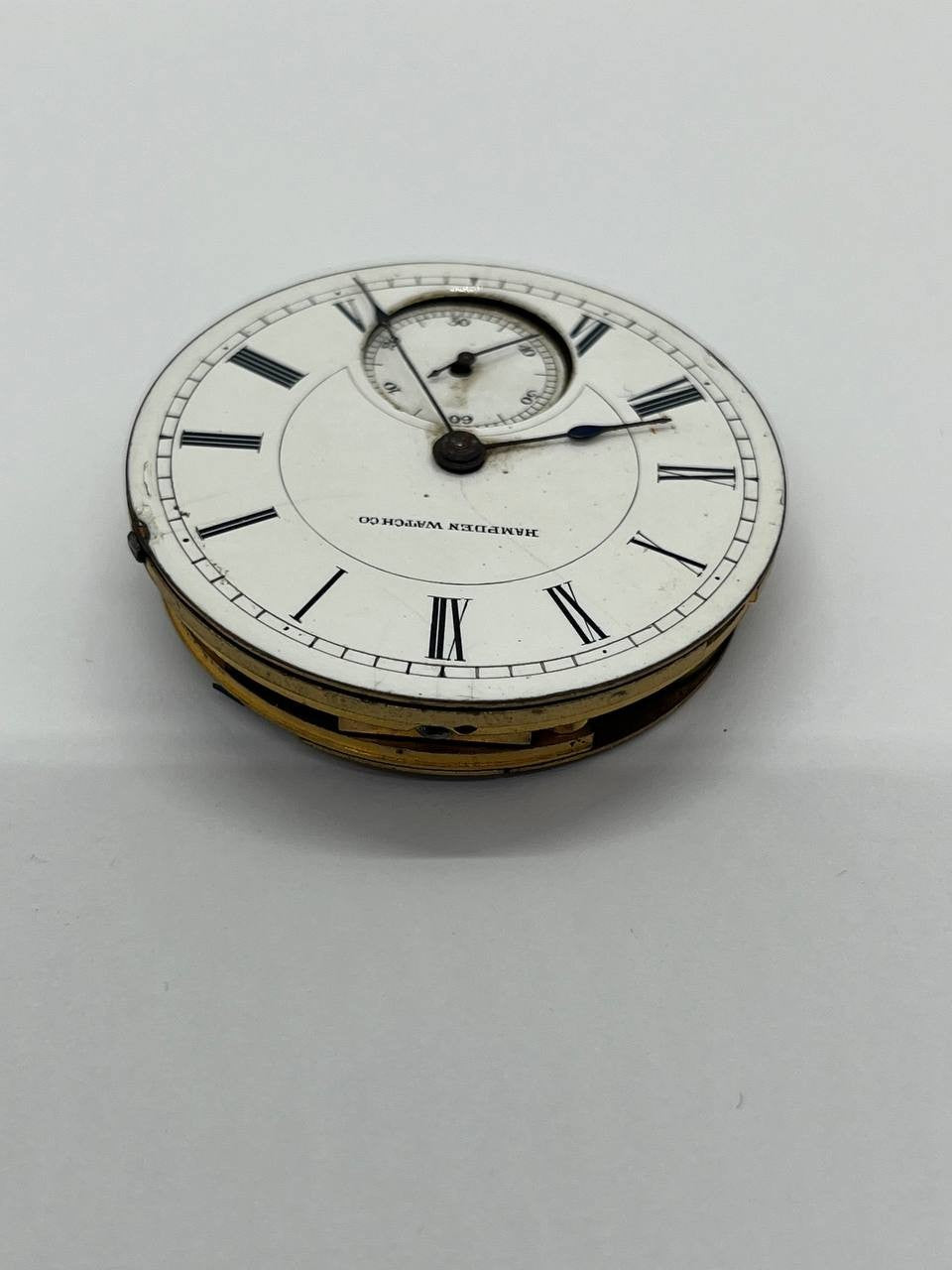 Hampden pocket watch movement 18s
